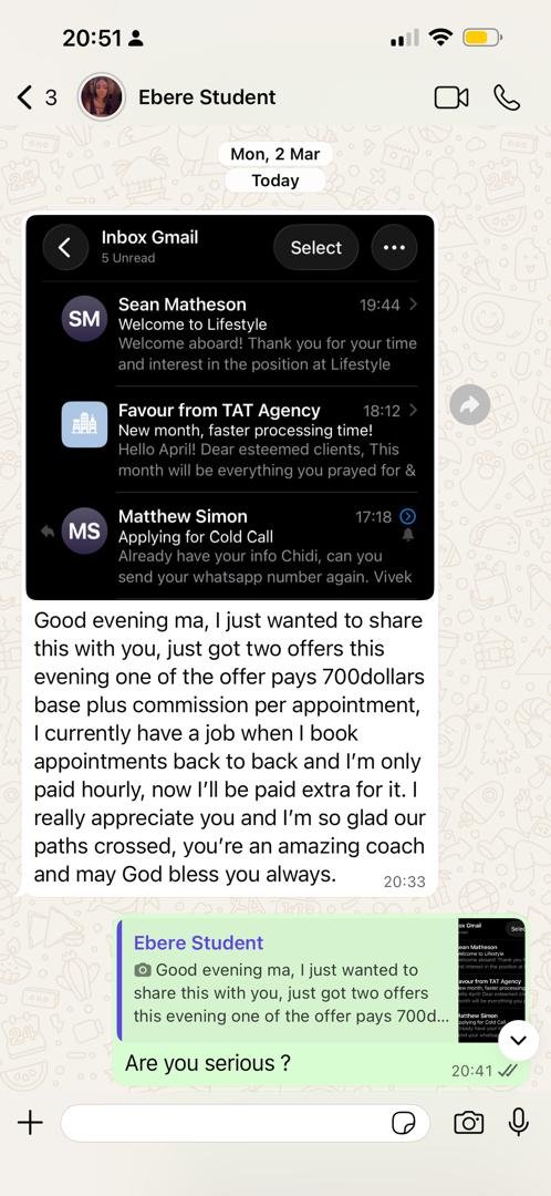 Original student feedback screenshot 6